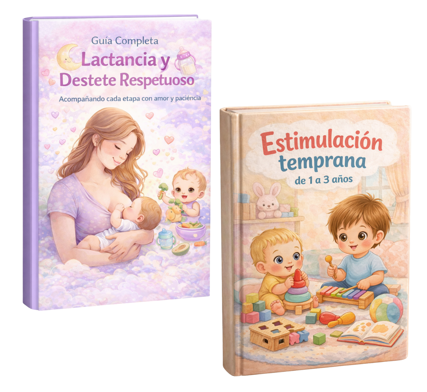 Mega Pack - Lactancia, Destete Respetuoso + Estimulación Temprana
