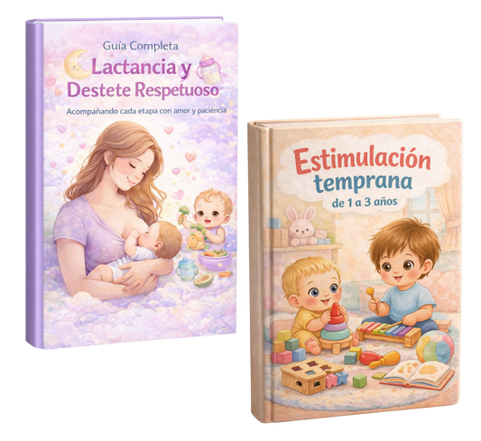 Mega Pack - Lactancia, Destete Respetuoso + Estimulación Temprana